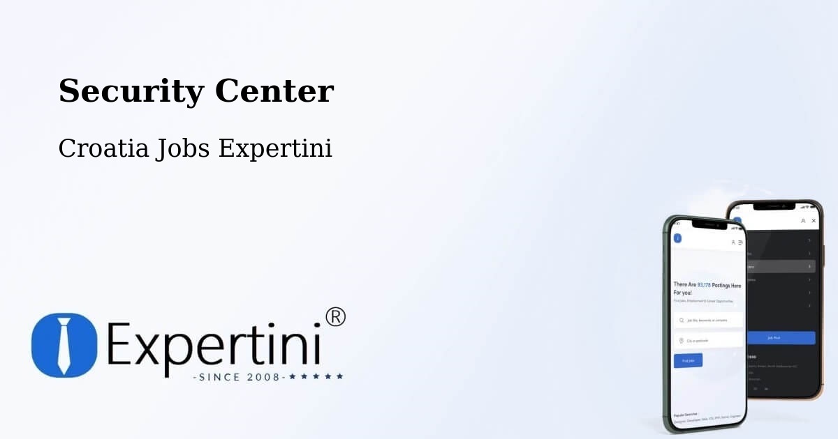 Security & Compliance – Grad Vis - Croatia Jobs Expertini